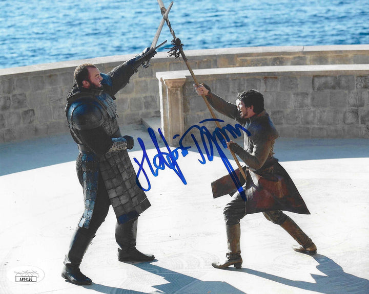 HAFTHOR THOR BJORNSSON SIGNED 8X10 PHOTO GAME OF THRONES MOUNTAIN JSA