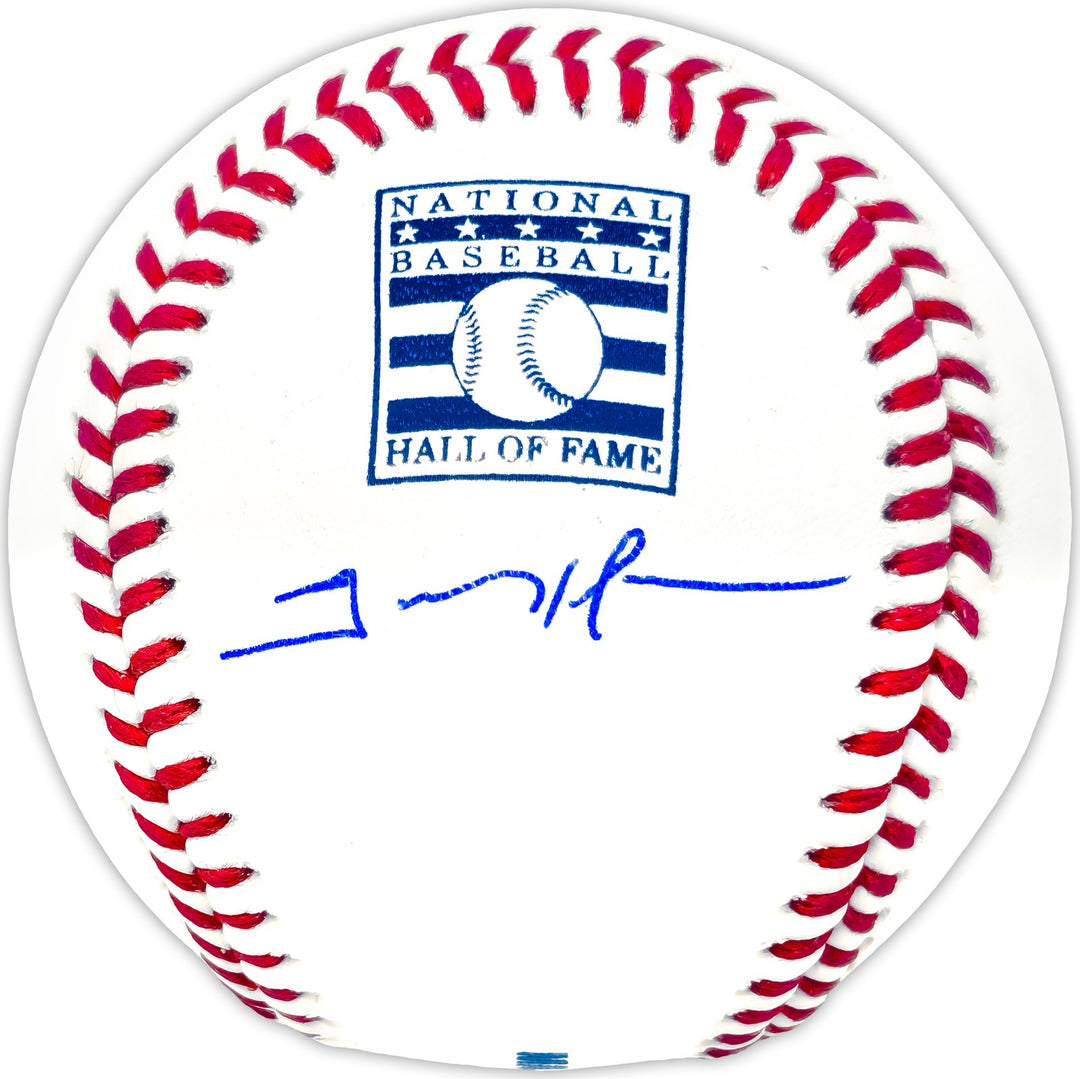 Trevor Hoffman Signed Official HOF Logo Baseball San Diego Padres Beckett Wit