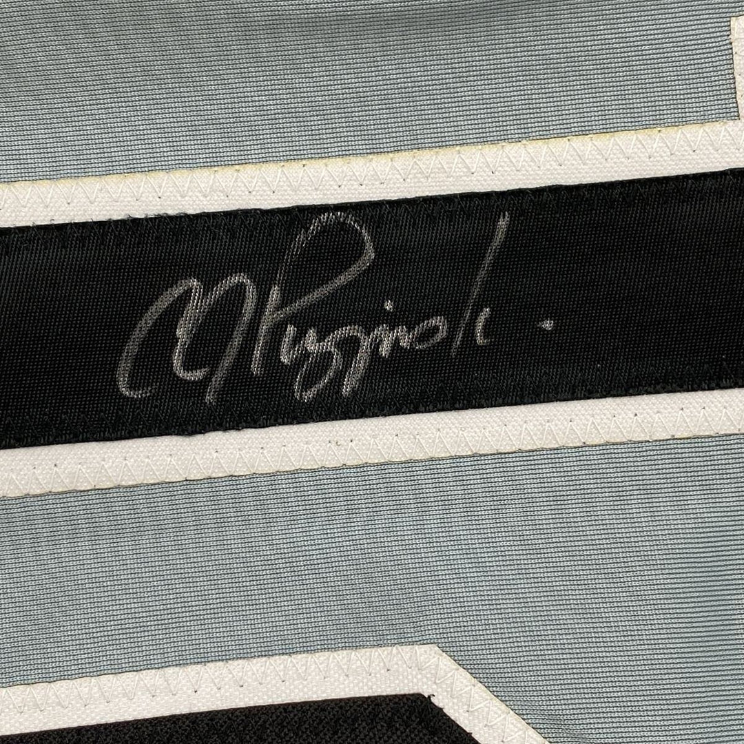 Autographed/Signed AJ A.J. Pierzynski Chicago Grey Jersey PSA/DNA COA