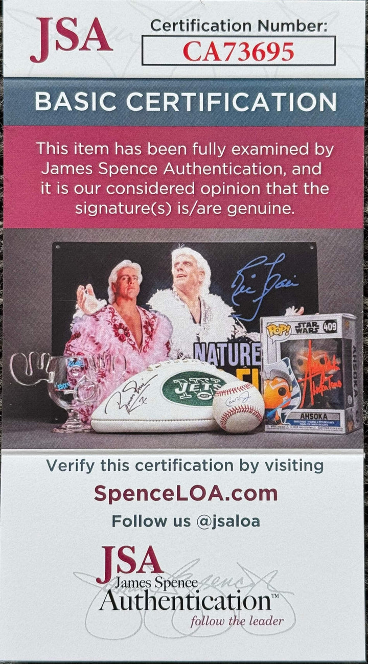 Jeff Conaway & Nicole DeBoer Autographed Print (JSA)