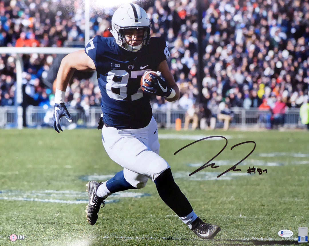 Pat Freiermuth Autographed Signed 16x20 Photo Penn State Nittany Lions Beckett