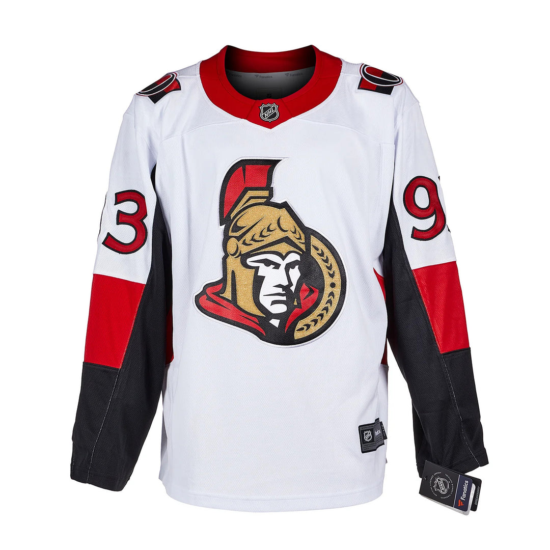 Mika Zibanejad Ottawa Senators Signed & Dated 1st Game Fanatics Jersey