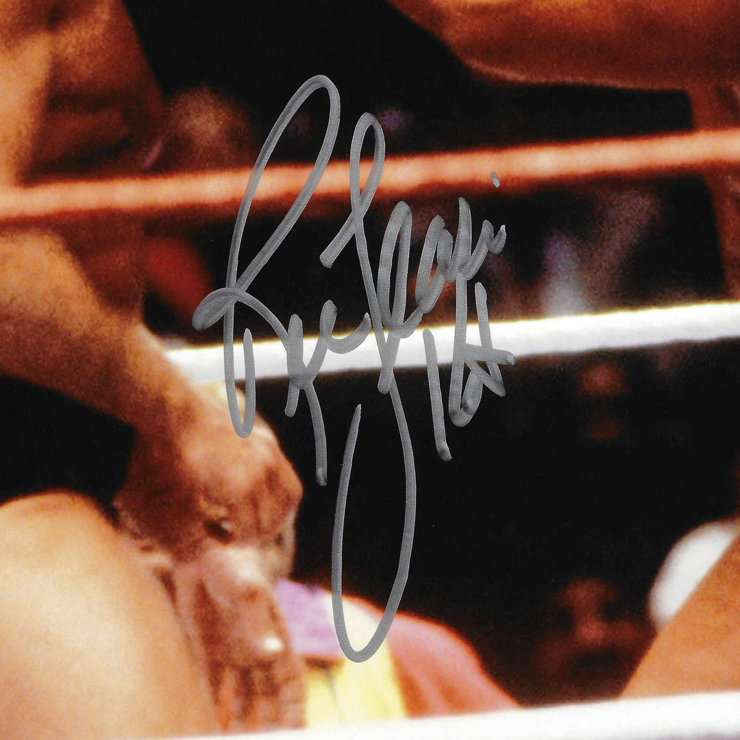 Ric Flair Autographed Signed 11x14 Photo vs. Hulk Hogan "16x" JSA
