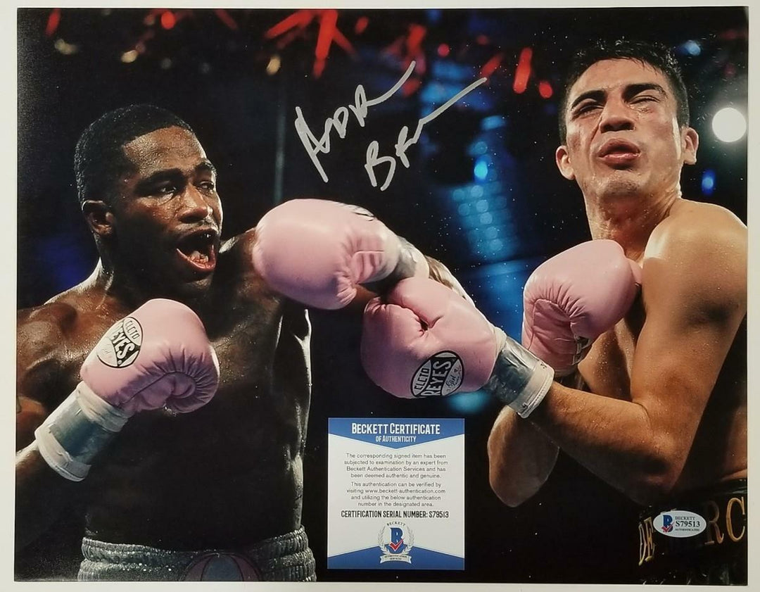 Adrien Broner signed 11x14 photo Boxing Champ ~ Beckett BAS COA