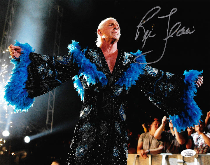 Ric Flair Signed 11x14 Photo JSA