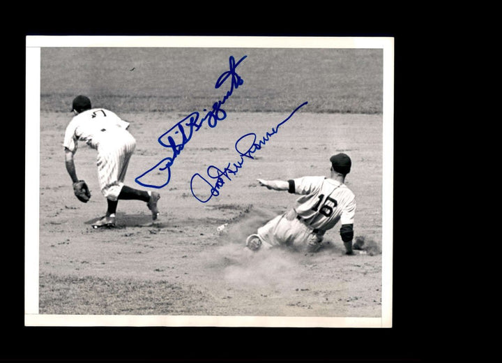 Phil Rizzuto Hal Newhouser PSA DNA Signed 1941 7x9 Wire Photo Autograph