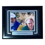 Clint Eastwood Signed Framed 8x10 Photo BAS BH78967