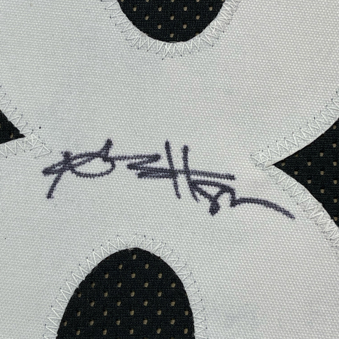 Framed Autographed/Signed Antonio Brown 33x42 Pittsburgh Black Jersey JSA COA