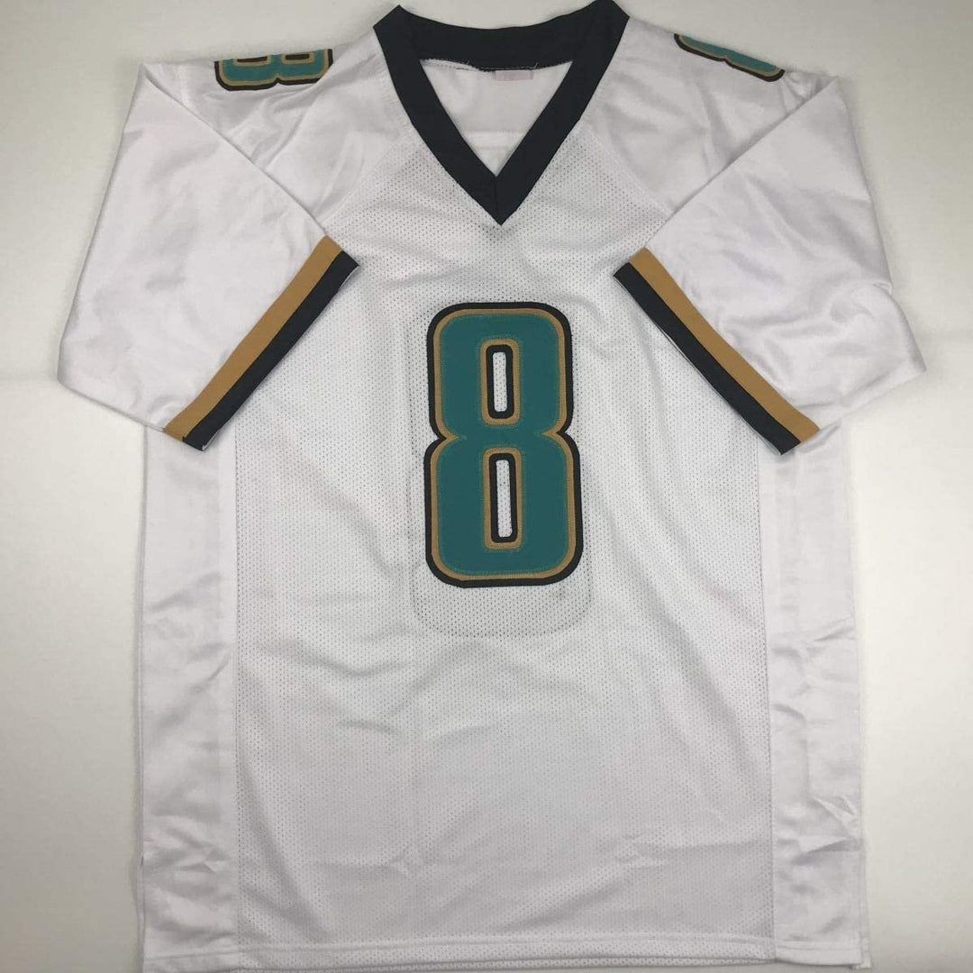 Autographed/Signed Mark Brunell Jacksonville White Jersey PSA/DNA COA