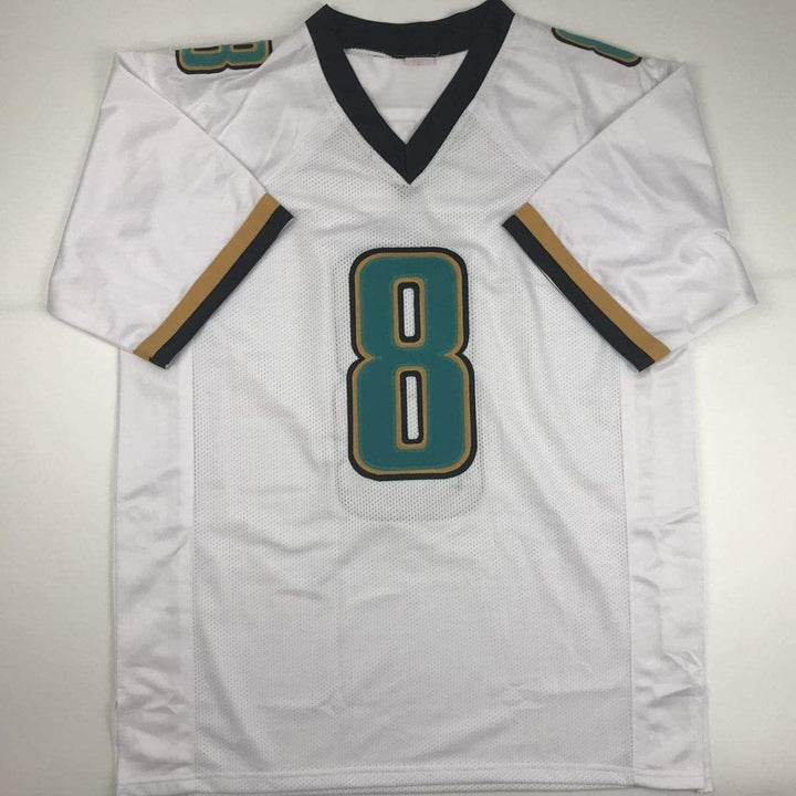 Autographed/Signed Mark Brunell Jacksonville White Jersey PSA/DNA COA