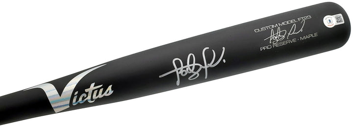 Fernando Tatis Jr. Signed Black Victus Game Model Bat San Diego Padres Beckett