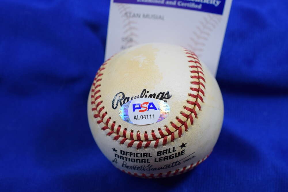 Stan Musial PSA DNA Autograph National League ONL Signed Baseball