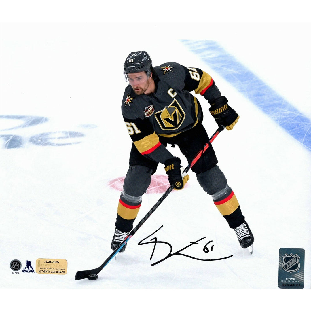 Mark Stone Autograph Vegas Golden Knights 8x10 Photo Signed IGM COA NHL All Star
