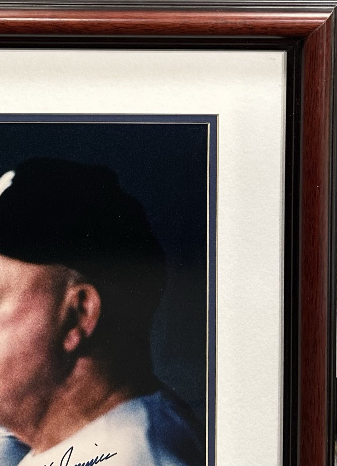 Joe Torre Zimmer Chambliss Signed 16x20 NY Yankees Framed Photo Auto Steiner MLB
