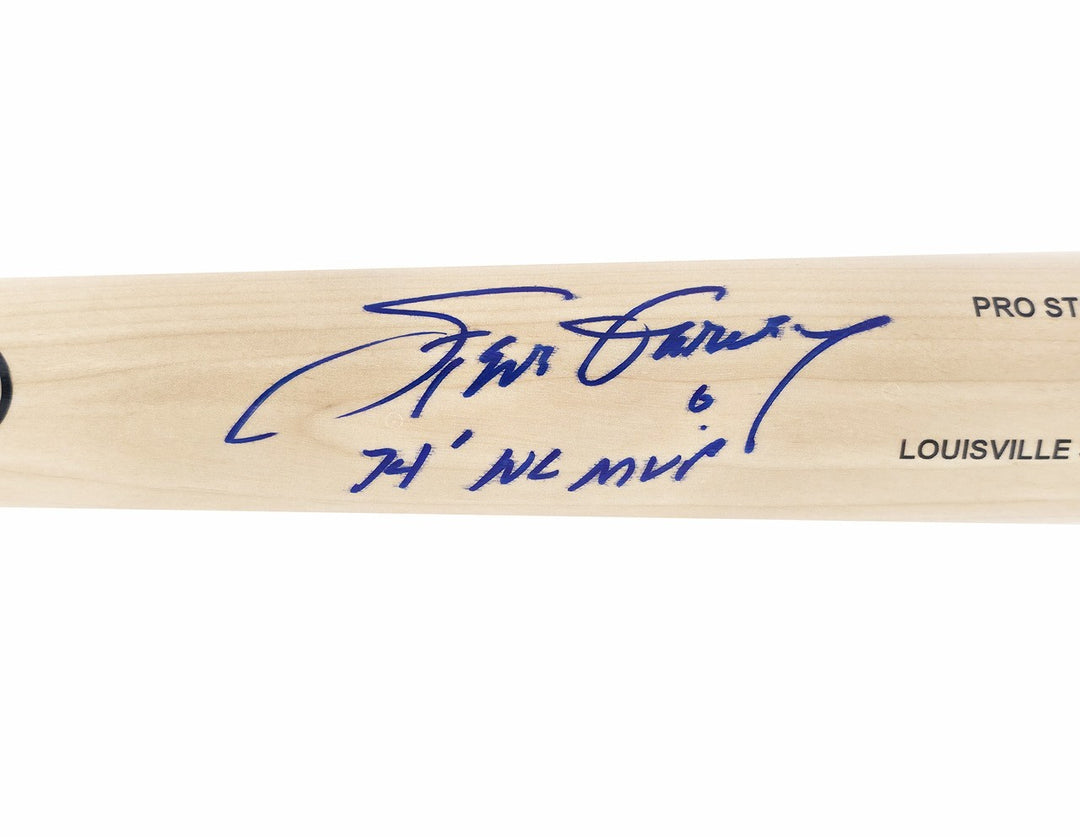 Steve Garvey Auto Blonde L Slugger Pro Stock Baseball Bat Dodgers 74 MVP Beckett