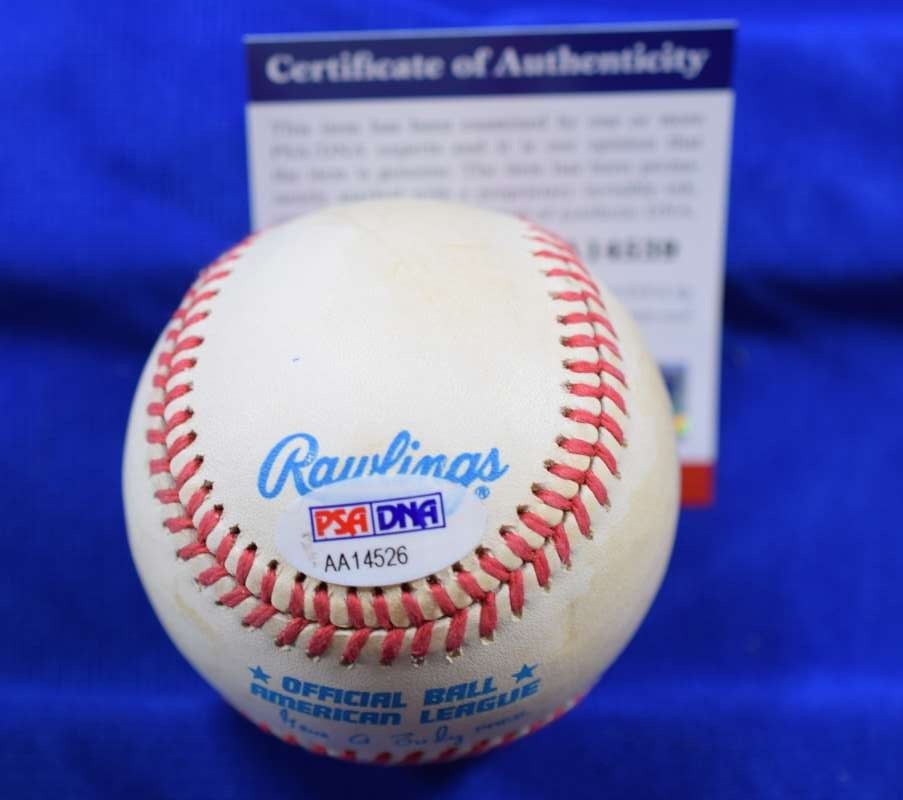 Yogi Berra PSA DNA Autographed American League OAL Signed Baseball