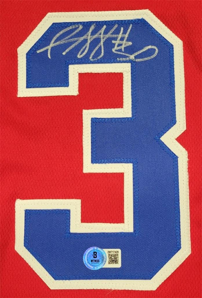 Rasheed Wallace signed Washington Bullets Jersey autograph ~ BAS Beckett Witness