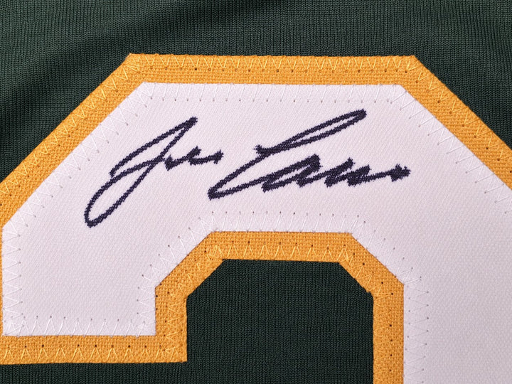 Oakland A's Jose Canseco Signed Green Jersey Beckett BAS Witness