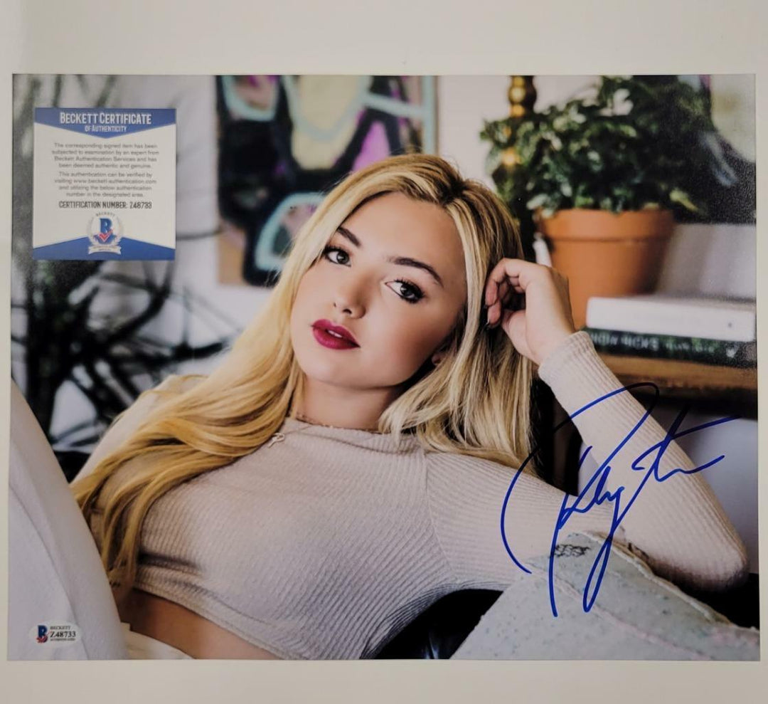 Peyton List signed 11x14 Photo #1 Actress Autograph ~ Beckett BAS COA