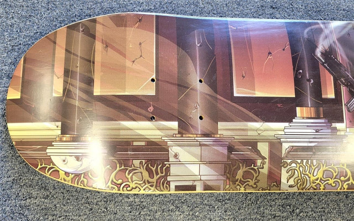 Al Pacino signed RARE Scarface Ultra Corp Skateboard Final Scene ~ Beckett BAS