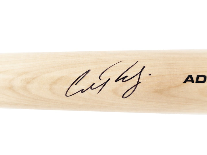 Cal Raleigh Signed Blonde Rawlings Pro Baseball Bat Mariners Fanatics & MLB Holo
