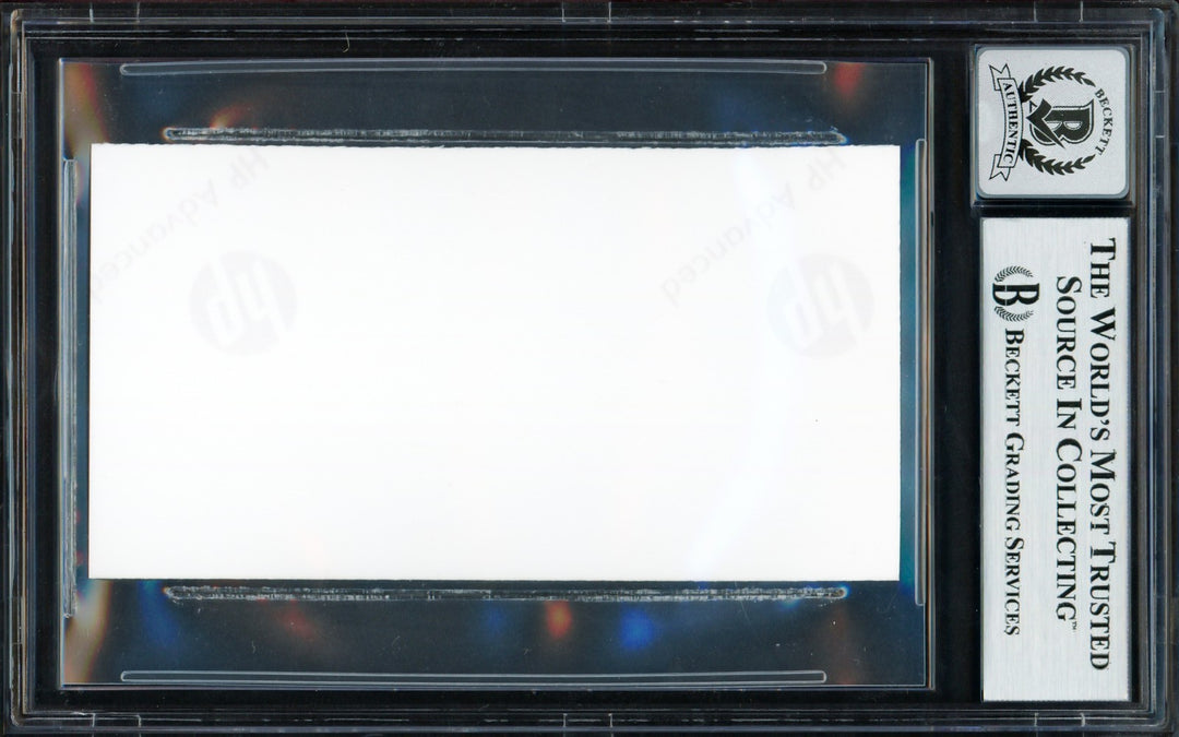 Ichiro Suzuki Signed 2x3.5 Cut Sig Seattle Mariners Auto GM 10 Beckett #18629889