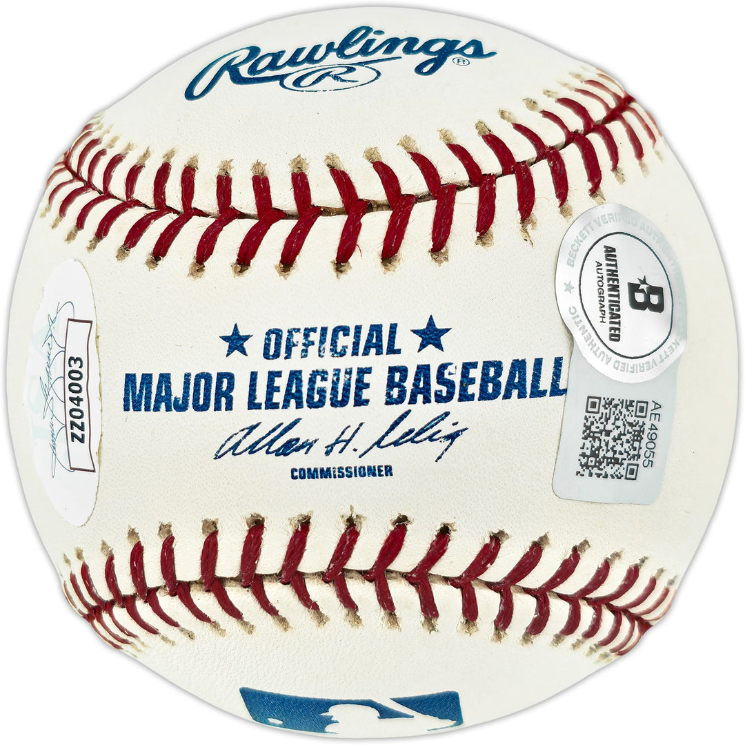 Mariners HOFrs Auto MLB Baseball 4 Sigs Ken Griffey Jr. & Dave Niehaus Beckett