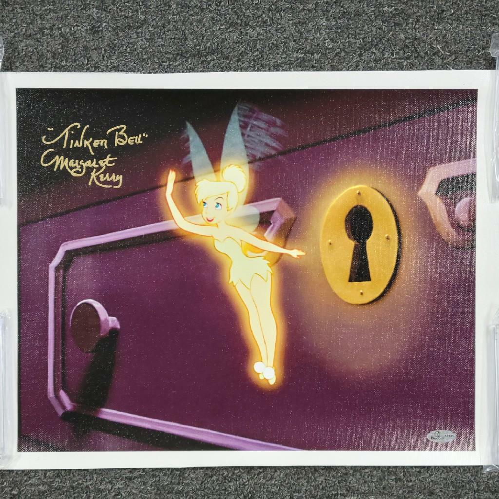 Margaret Kerry "Tinker Bell" signed Peter Pan 11x14 Canvas Photo ~ OC Hologram