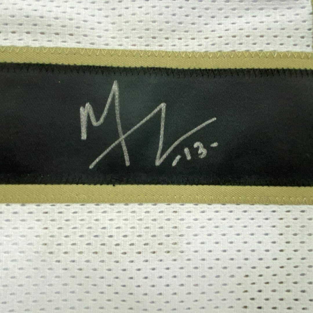 FRAMED Signed MICHAEL THOMAS 35x39 New Orleans White Jersey JSA COA