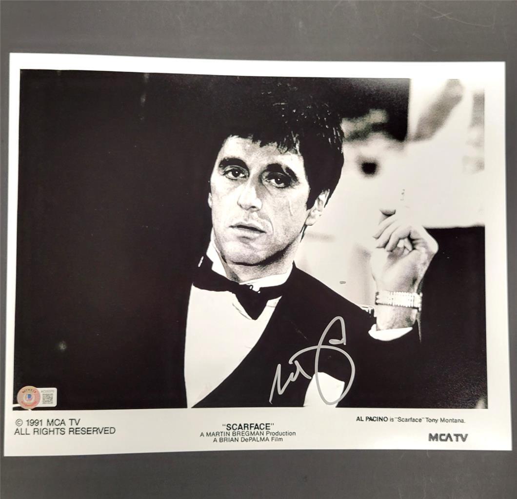 Al Pacino signed Scarface 11x14 photo #5 autograph (B) ~ Beckett BAS Holo
