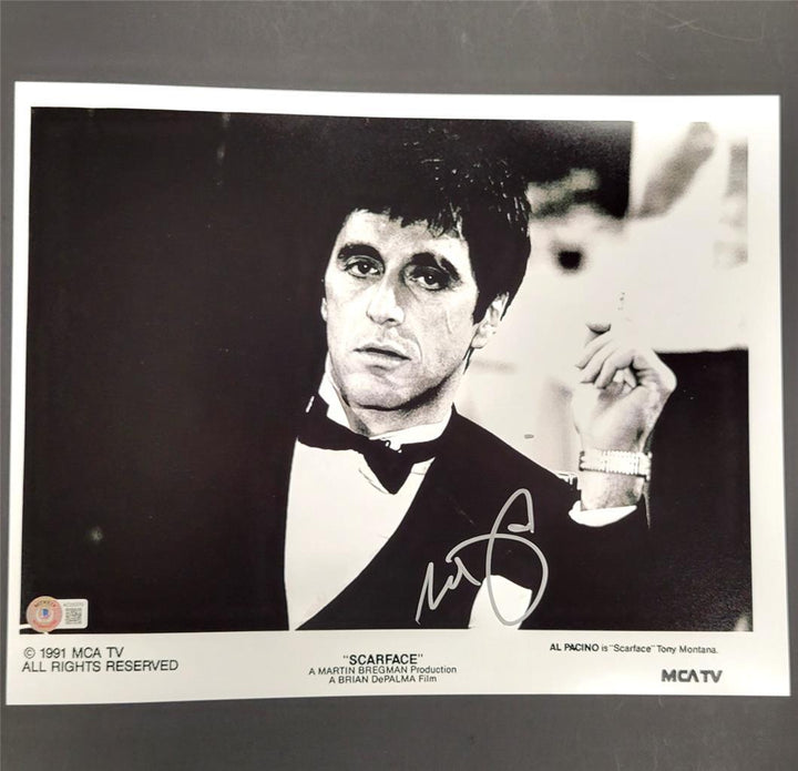 Al Pacino signed Scarface 11x14 photo #5 autograph (B) ~ Beckett BAS Holo