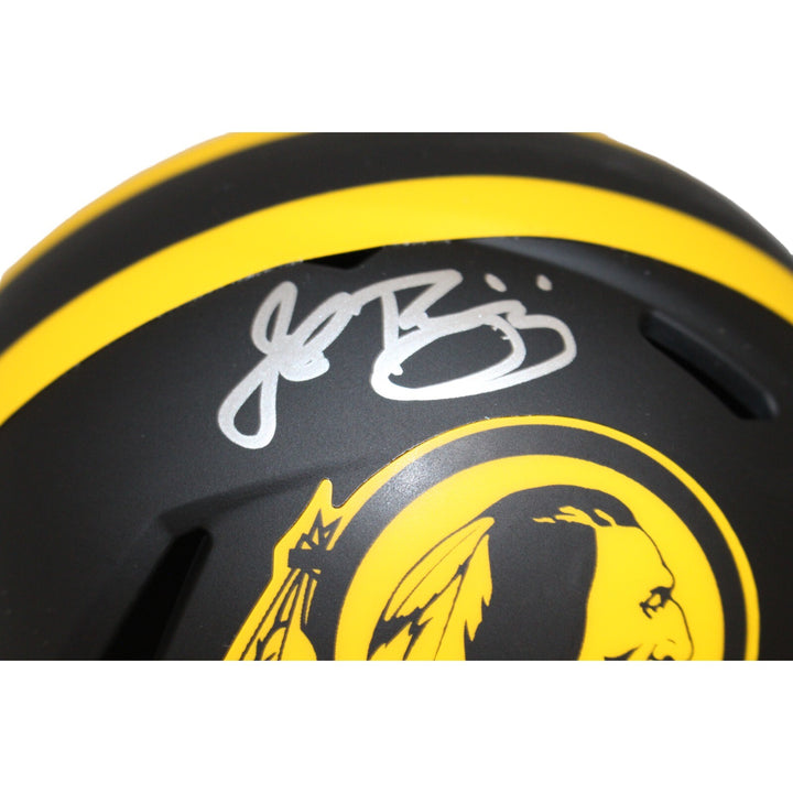 John Riggins Signed Washington Redskins Eclipse Mini Helmet Beckett 43045