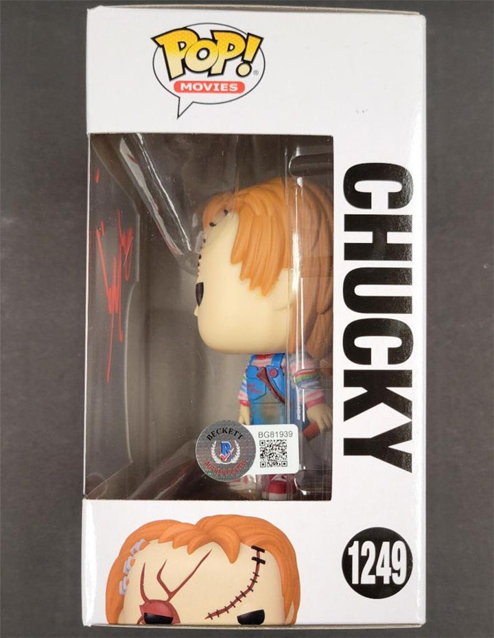 Writer Don Mancini signed Bride of Chucky Funko Pop autograph ~ Beckett BAS Holo