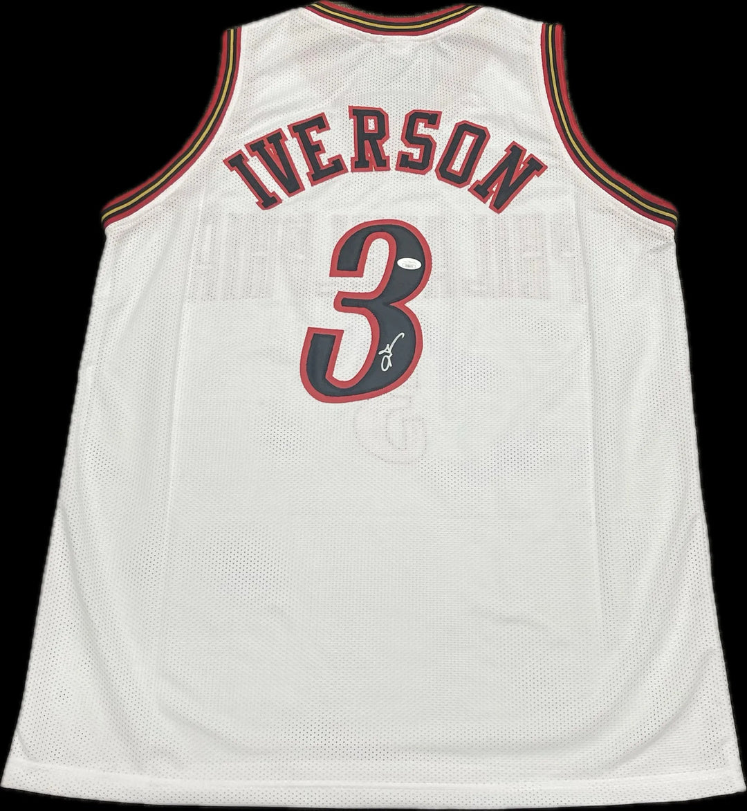 Allen Iverson Signed Philadelphia 76ers Jersey JSA