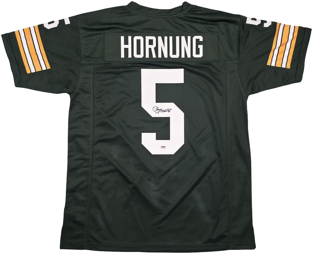 Green Bay Packers Paul Hornung Signed Green Jersey PSA/DNA ITP