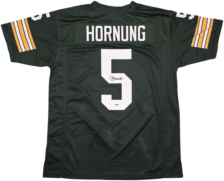 Green Bay Packers Paul Hornung Signed Green Jersey PSA/DNA ITP