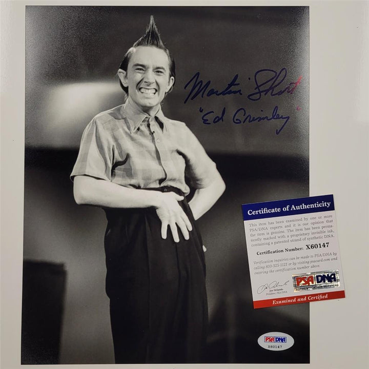 Martin Short signed SNL "Ed Grimley" 8x10 photo blue autograph ~ PSA/DNA COA