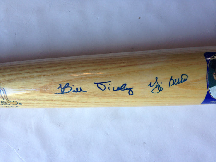 Yogi Berra Bill Dickey signed Cooperstown baseball bat auto HOF LE /202 JSA coa