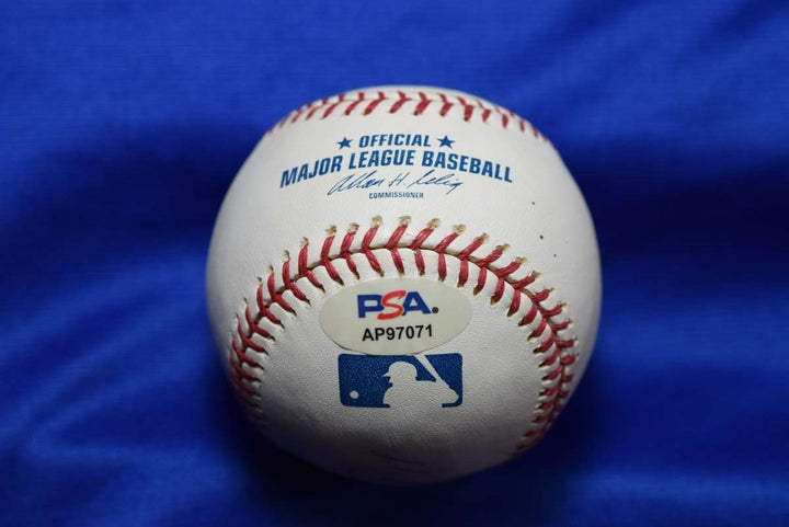 Mamie Peanut Johnson PSA DNA Autograph Major League Signed Baseball Negro League