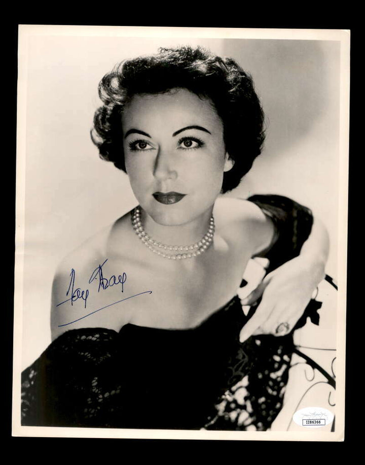 Fay Wray JSA Coa Signed 8x10 Photo Certified Autograph