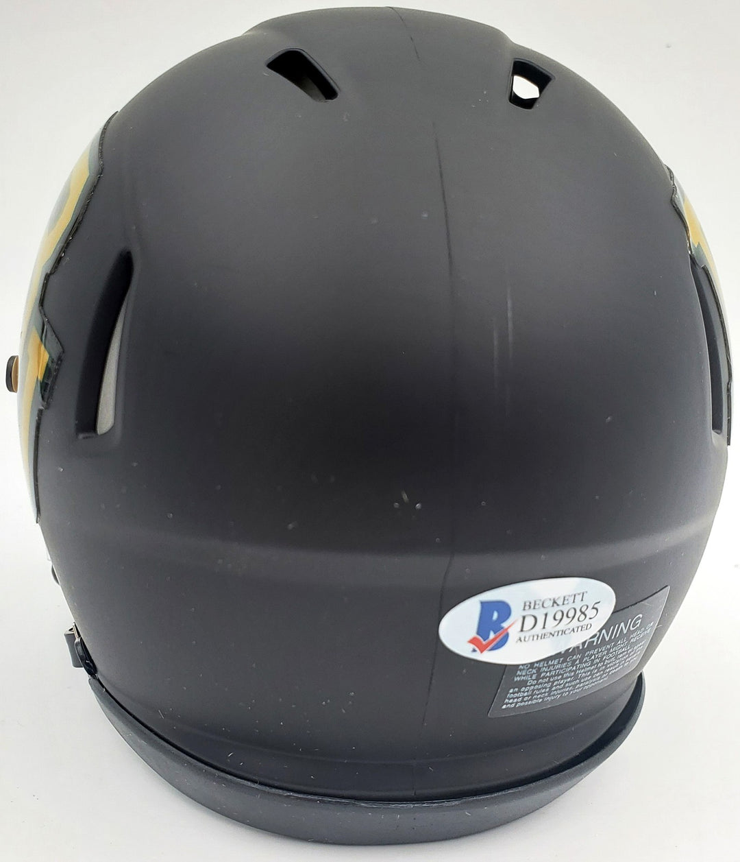 Josh Gordon Signed Baylor Bears Matte Black Speed Mini Helmet Beckett