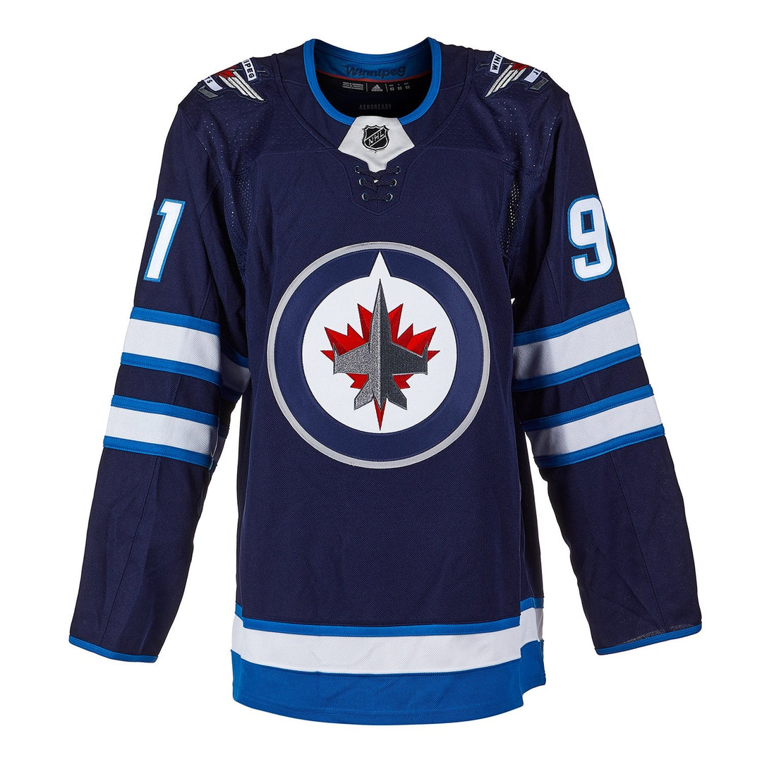 Cole Perfetti Autographed Winnipeg Jets adidas Jersey