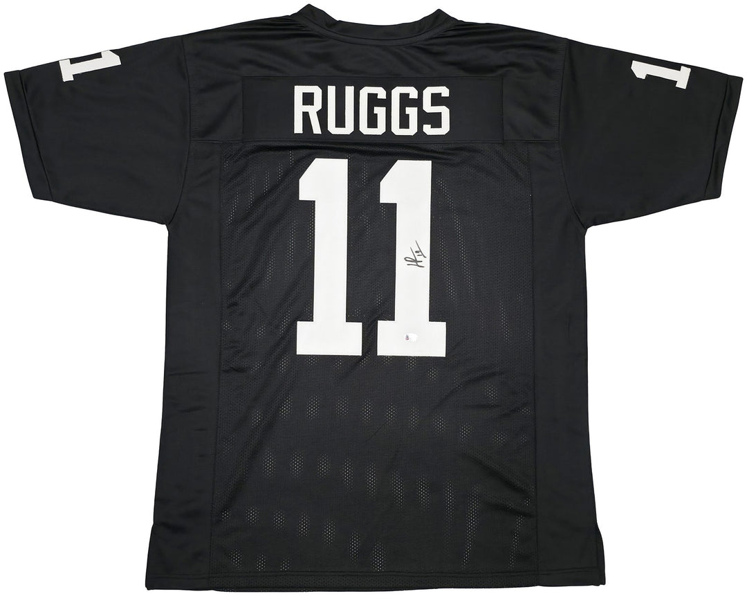 Las Vegas Raiders Henry Ruggs III Signed Black Jersey Beckett
