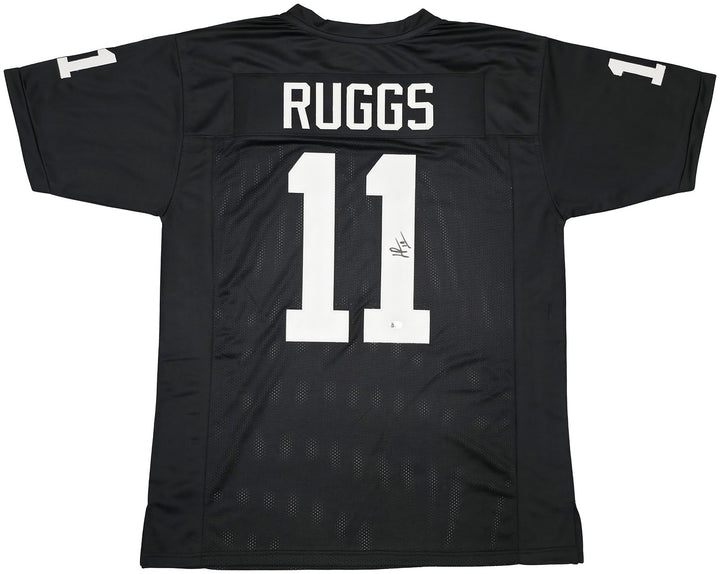 Las Vegas Raiders Henry Ruggs III Signed Black Jersey Beckett