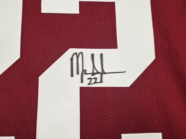 Alabama Crimson Tide Mark Ingram Signed Red Jersey PSA/DNA