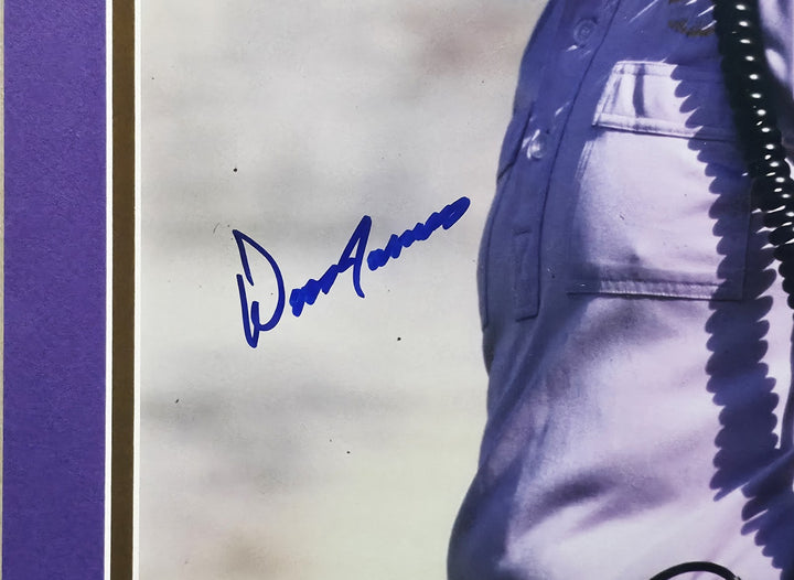 Don James Signed Framed 11x14 Photo Washington Huskies Beckett #AE31842
