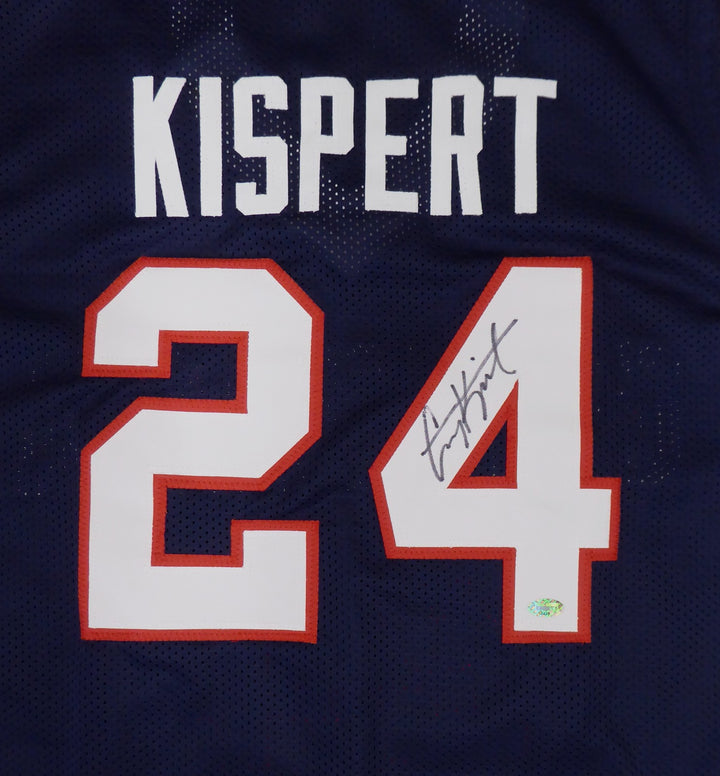 Gonzaga Bulldogs Corey Kispert Autographed Signed Blue Jersey MCS Holo