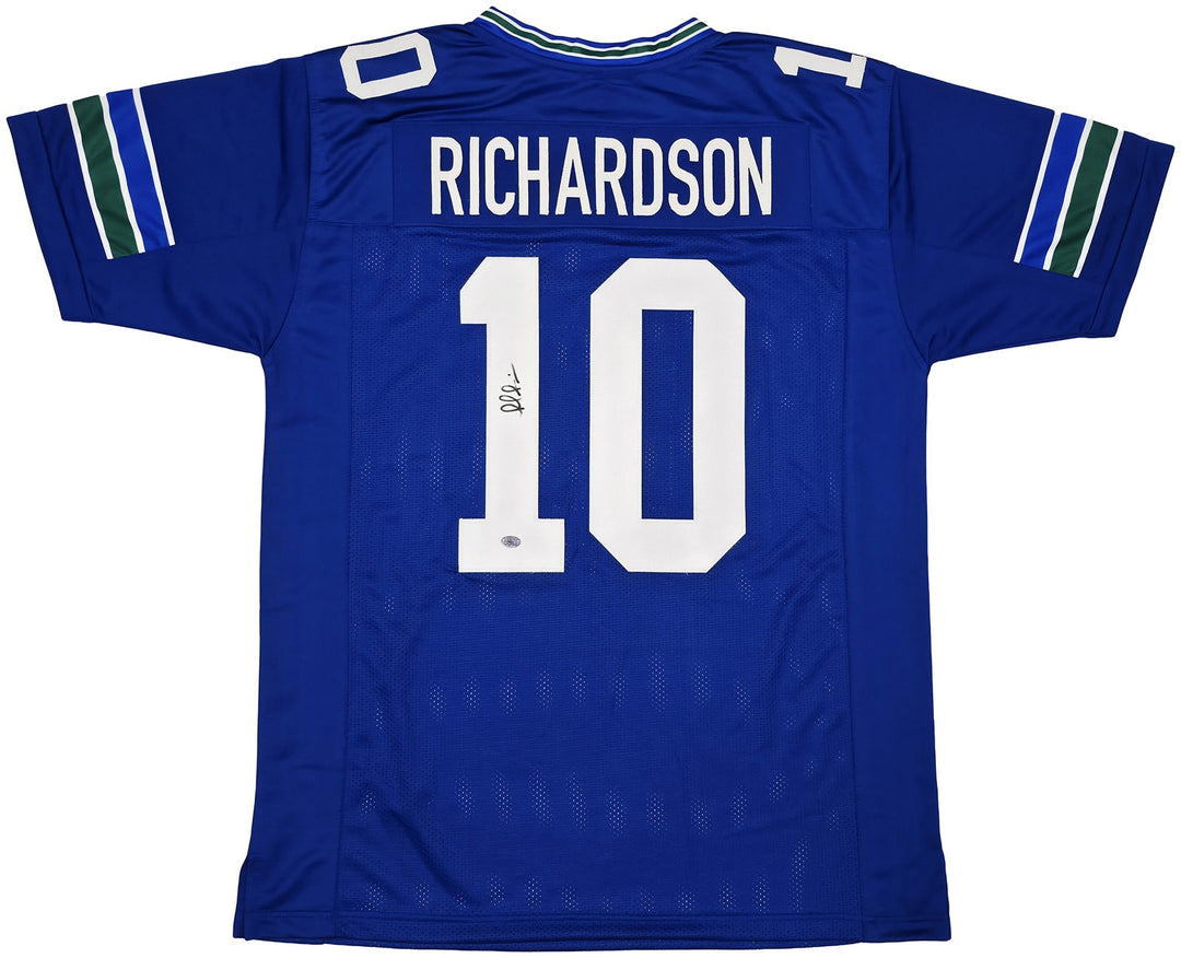 Seattle Seahawks Paul Richardson Autographed Blue Jersey GTSM