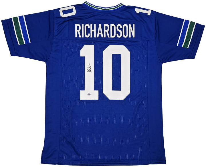 Seattle Seahawks Paul Richardson Autographed Blue Jersey GTSM