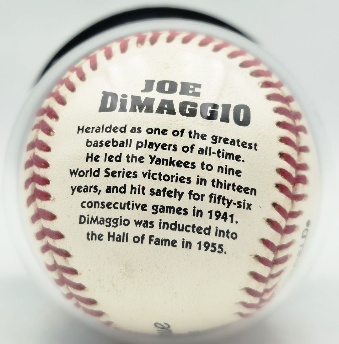 Joe DiMaggio Signed Official JD Logo League Baseball Yankees Auto GM 10 Beckett